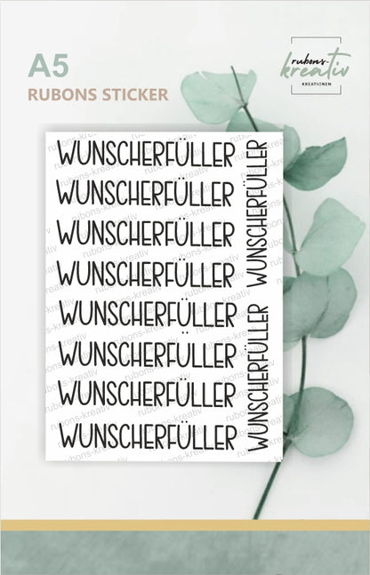 Wunscherfüller Rubons Sticker