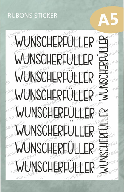 Wunscherfüller Rubons Sticker