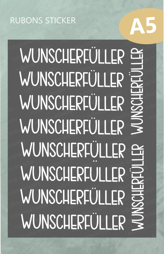 Wunscherfüller Rubons Sticker