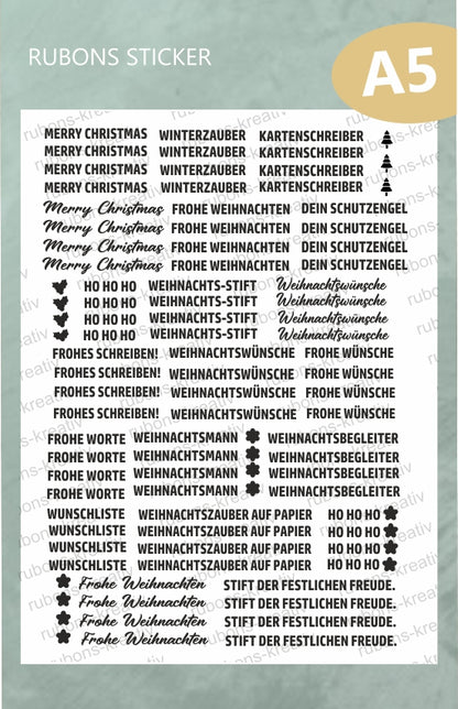 #167 Weihnachten für Kugelschreiber