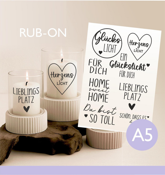 Rub-ons Glücklicht