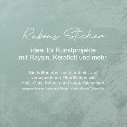 3# Heimatliebe - randlose Rub-Ons Sticker moderne Aufkleber A5 easy Home Dekoration auf Raysin, Keraflott, Holz, Glas