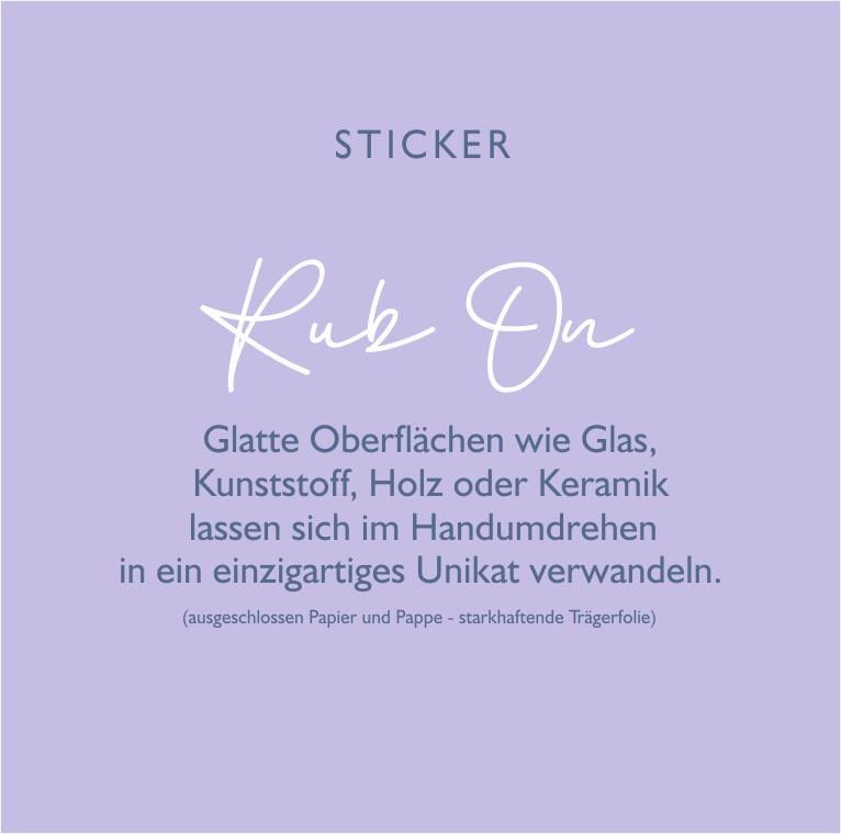 Rub-On Sticker "Campermomente"