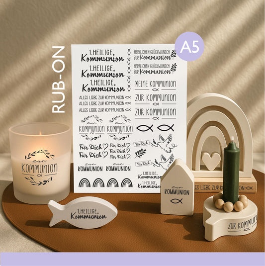 rub-on Konfirmation / Kommunion